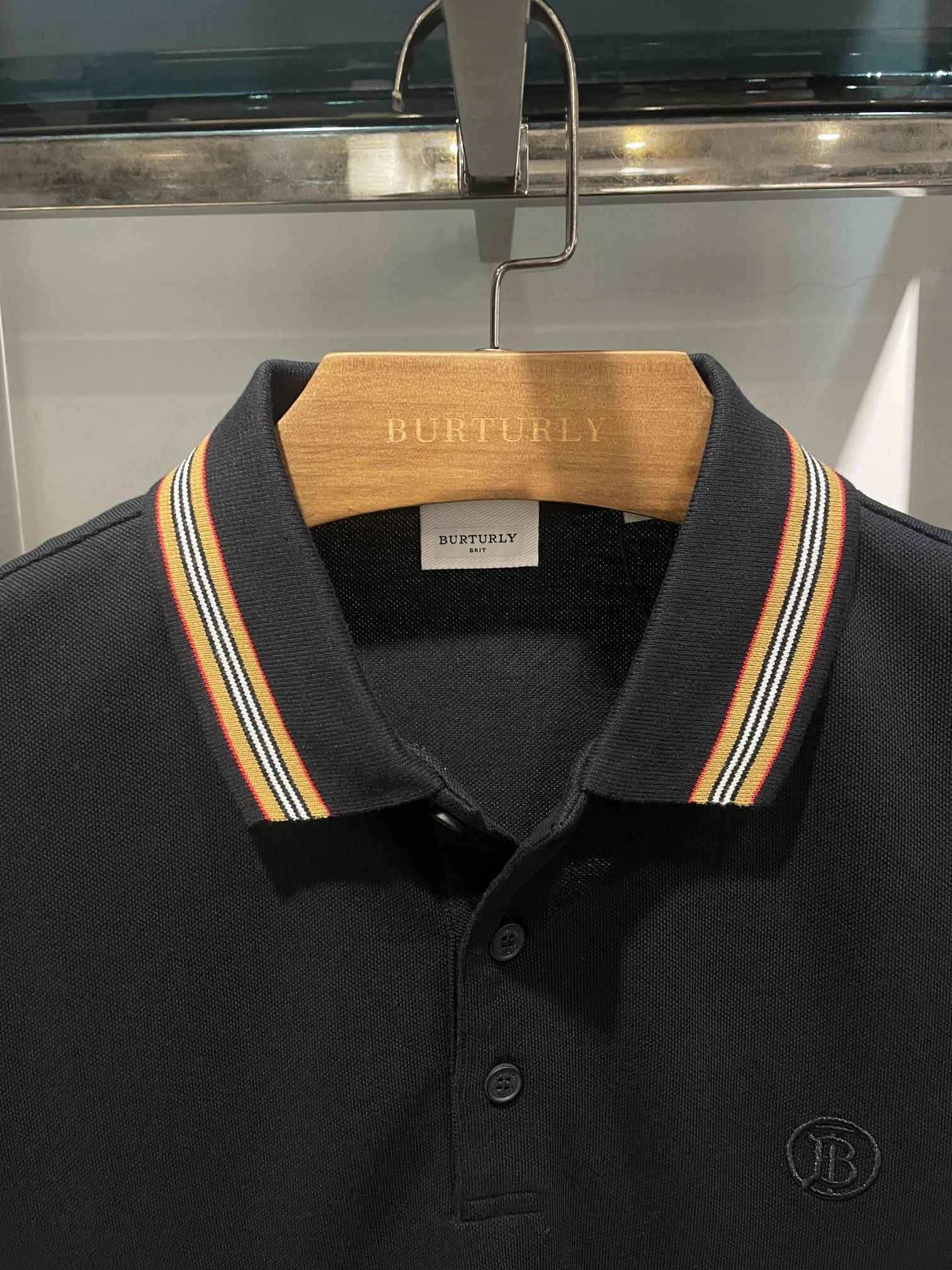 wg.luxury- 2ur25rry embroidery cotton Polo 5Colour item:E-F409C0932-4